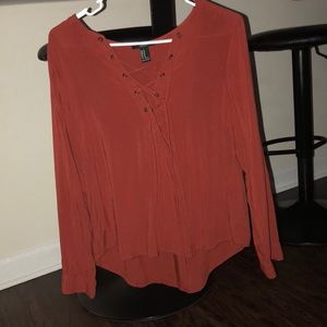 Long sleeve blouse